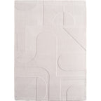 LENNY - Tapis de salon Crème au motif Artistique - LEN1614CRE LENNY