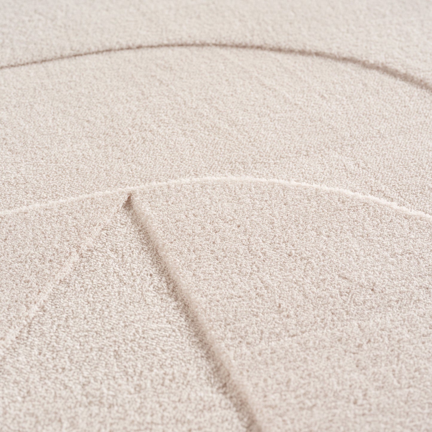 LENNY - Tapis de salon Crème au motif Artistique - LEN1614CRE LENNY