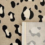 Tapis intérieur - Beige léopard - Collection Leovah Nazar rugs