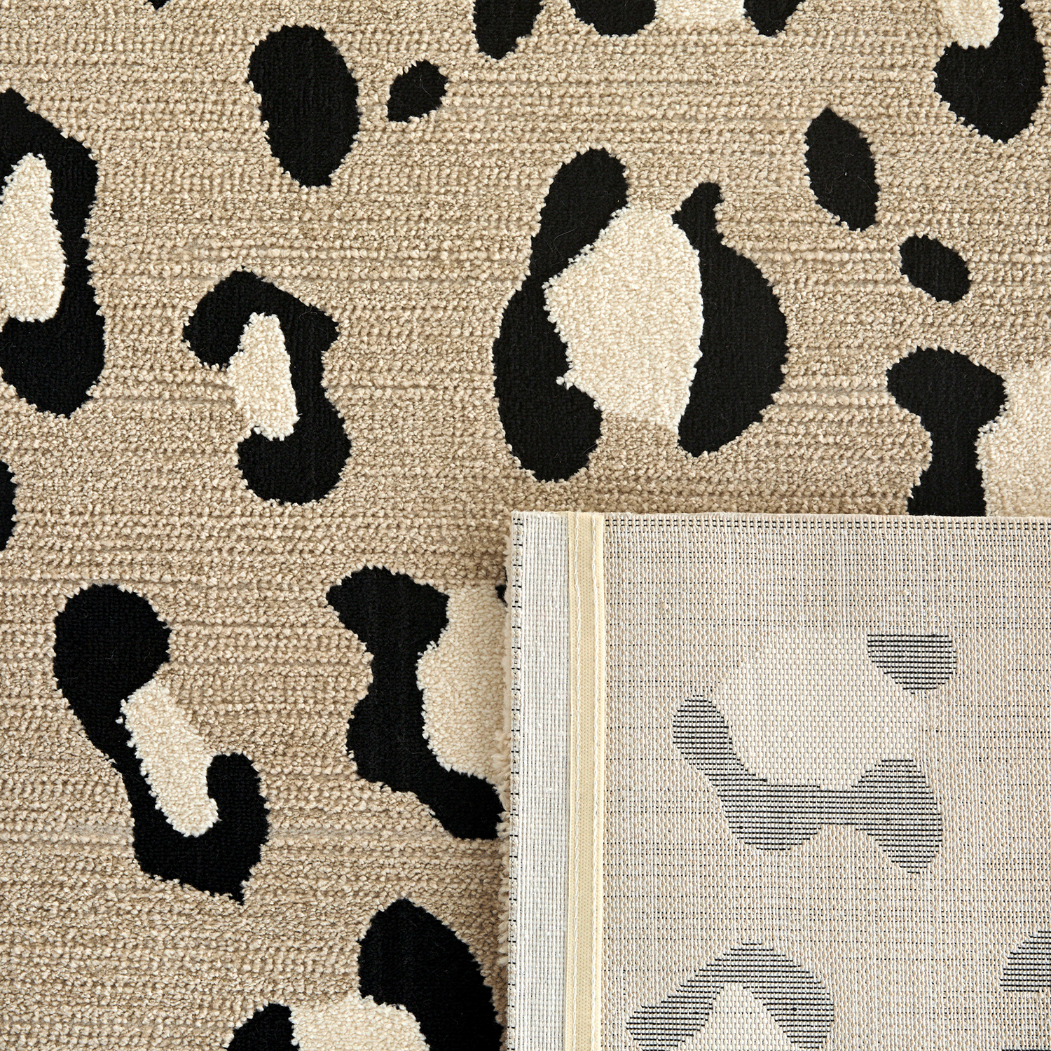 Tapis intérieur - Beige léopard - Collection Leovah Nazar rugs