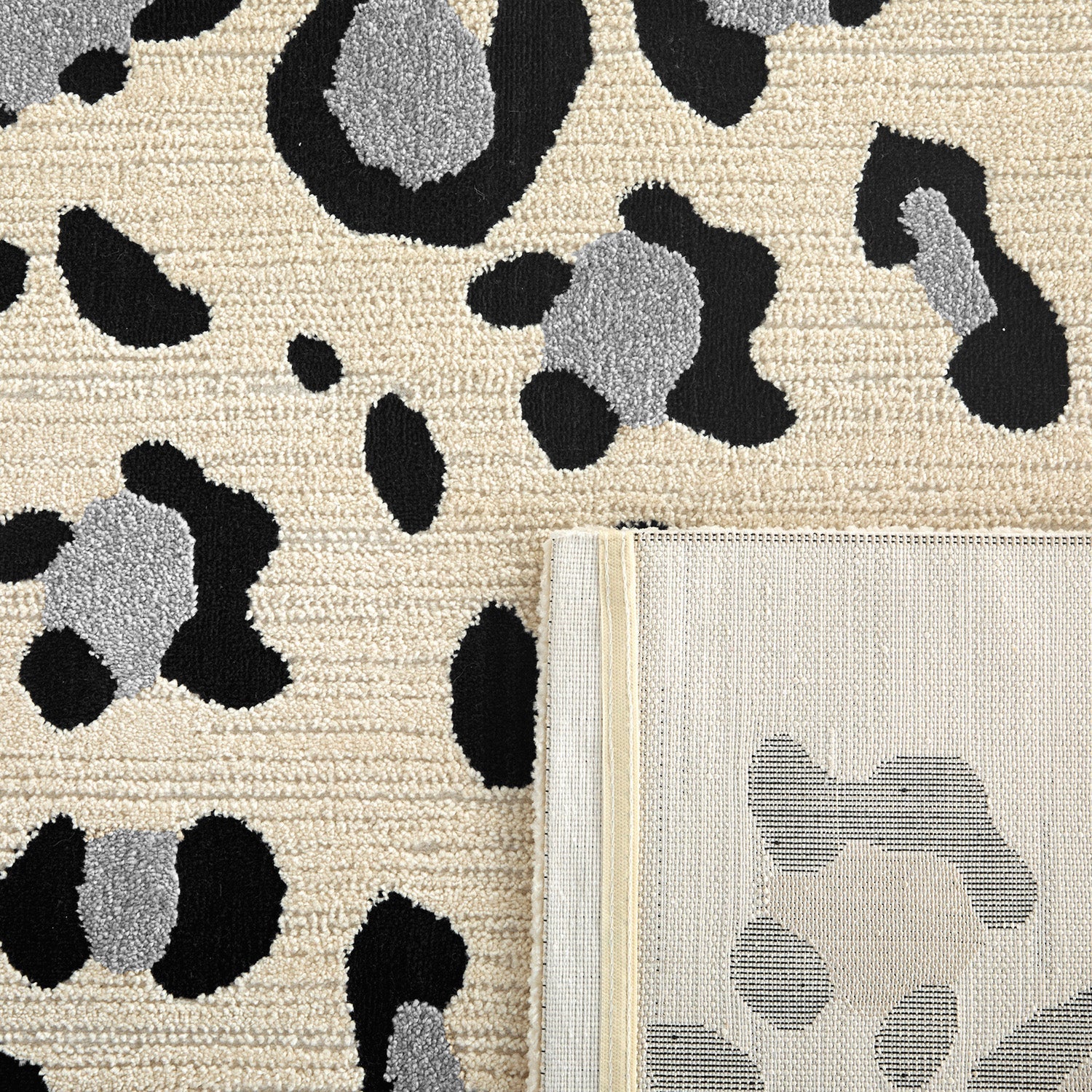 LEOVAH - Tapis intérieur crème léopard - LEO520CRE Nazar rugs