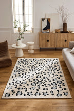 LEOVAH - Tapis intérieur crème léopard - LEO520CRE Nazar rugs