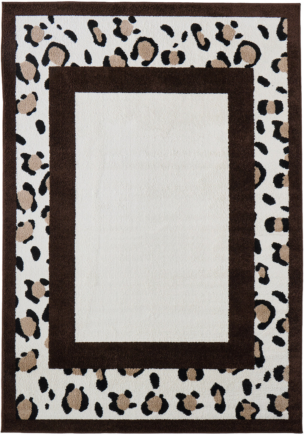 LEOVAH - Tapis intérieur marron léopard - LEO521MAR Nazar rugs