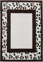 LEOVAH - Tapis intérieur marron léopard - LEO521MAR Nazar rugs
