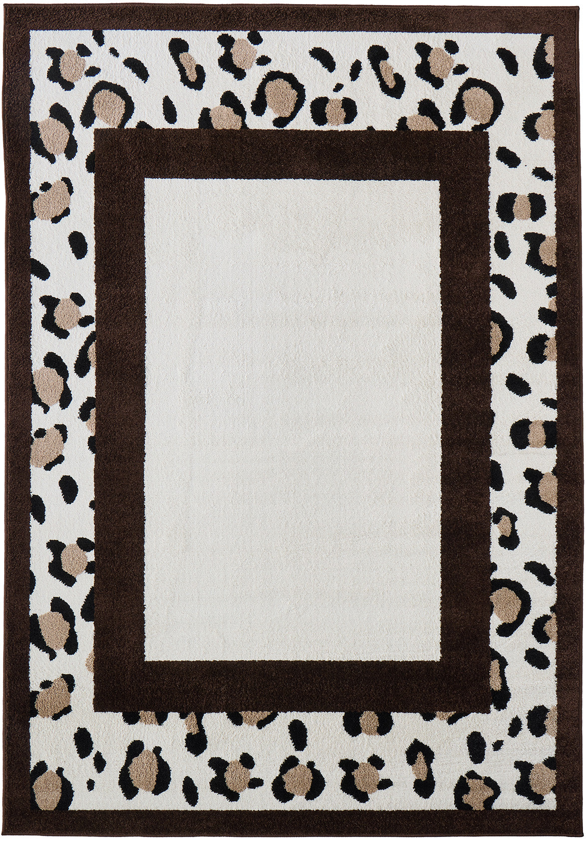LEOVAH - Tapis intérieur marron léopard - LEO521MAR Nazar rugs