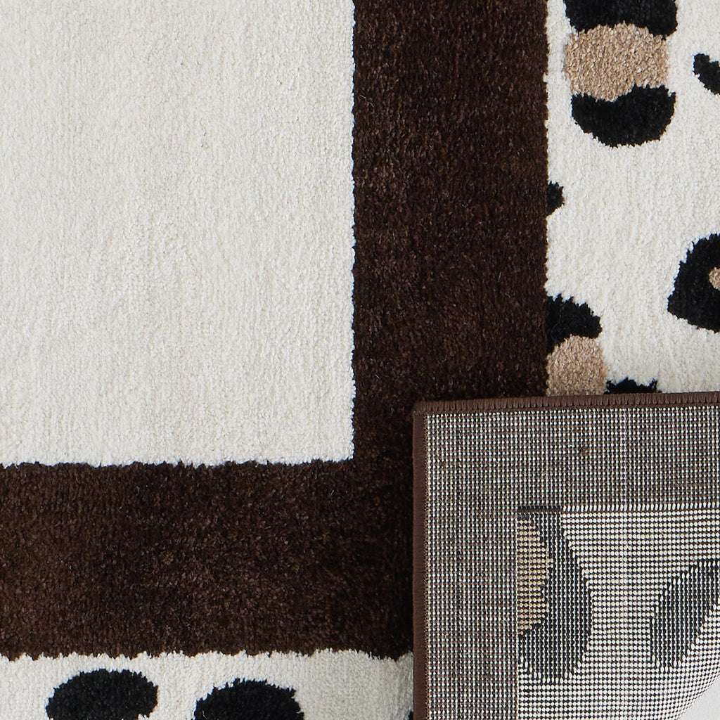 LEOVAH - Tapis intérieur marron léopard - LEO521MAR Nazar rugs