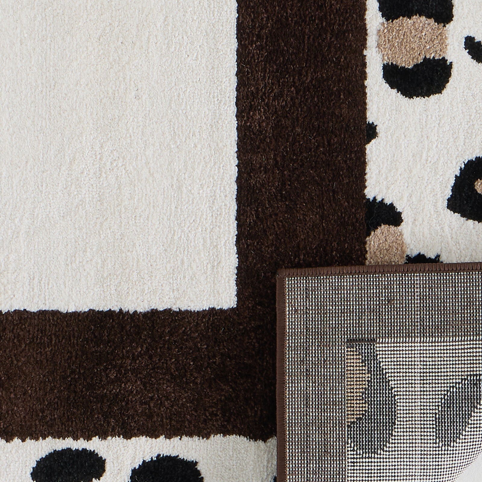 LEOVAH - Tapis intérieur marron léopard - LEO521MAR Nazar rugs