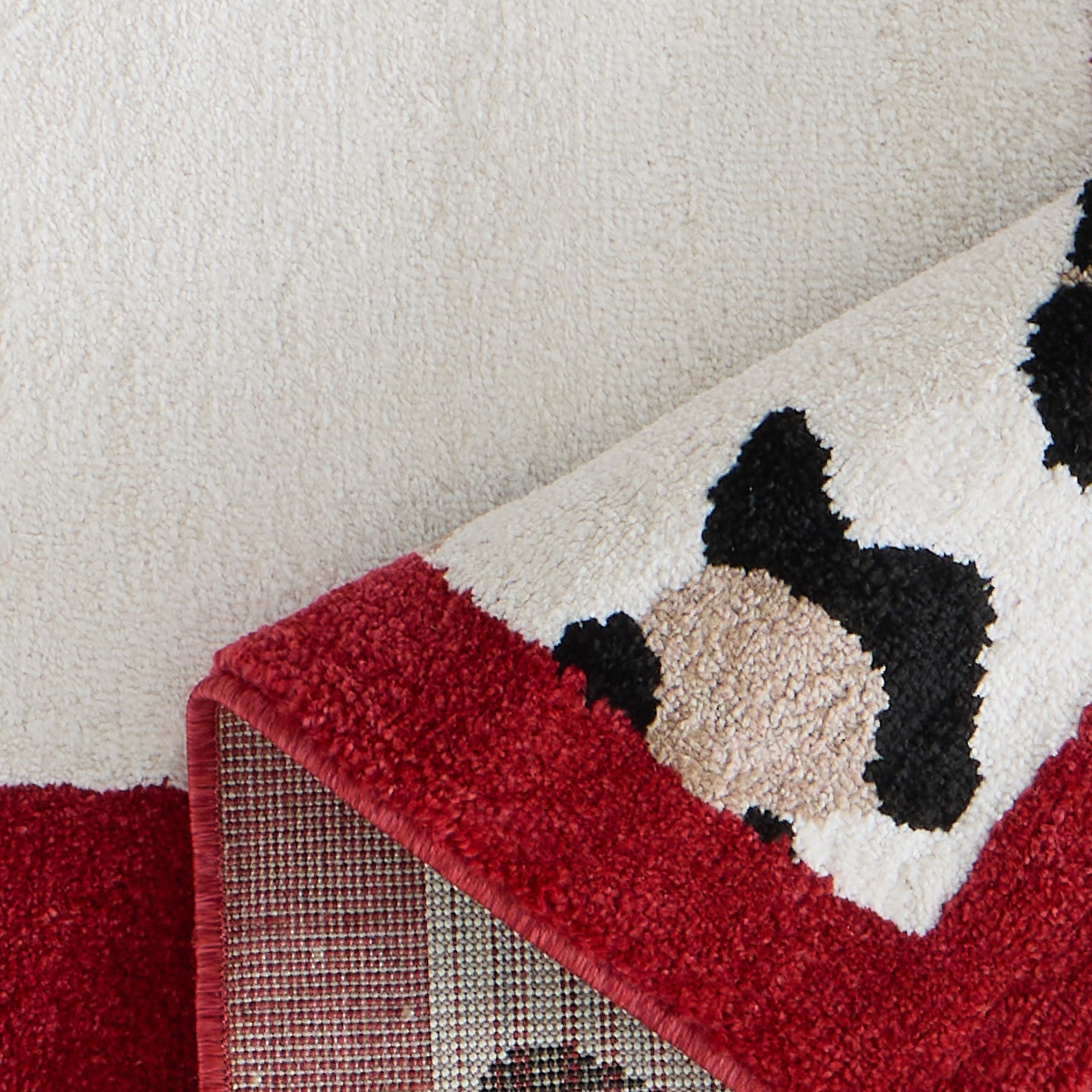 LEOVAH - Tapis intérieur rouge léopard - LEO521ROU Nazar rugs