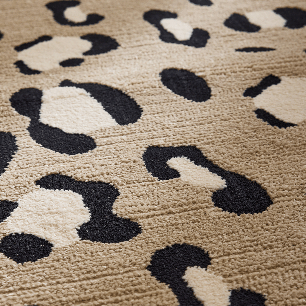 Tapis intérieur - Beige léopard - Collection Leovah Nazar rugs