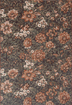 LIDO - Tapis d'extérieur élégant à motif fleuri multicolore - LID708MUL LIDO