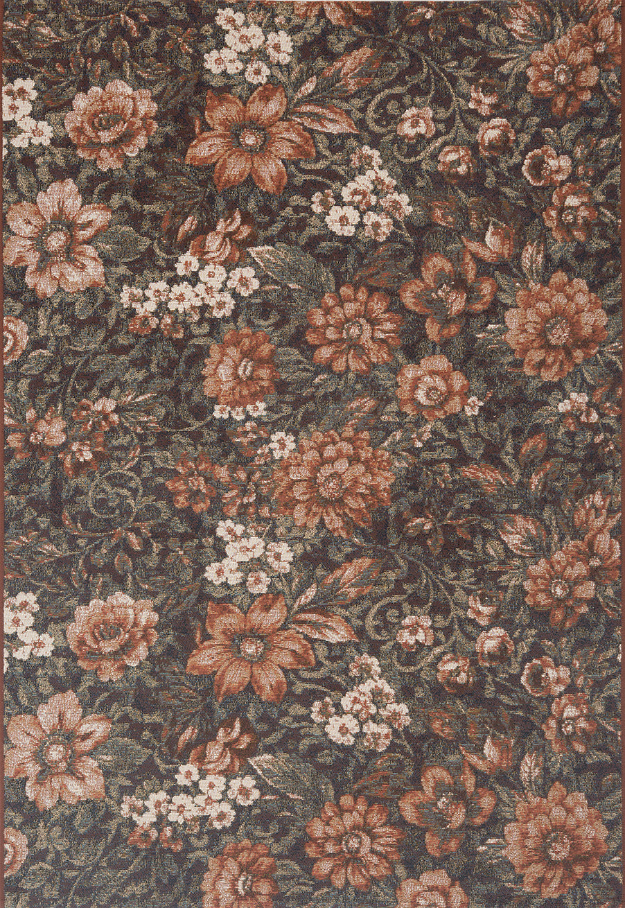 LIDO - Tapis d'extérieur élégant à motif fleuri multicolore - LID708MUL LIDO