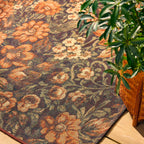 LIDO - Tapis d'extérieur élégant à motif fleuri multicolore - LID708MUL LIDO