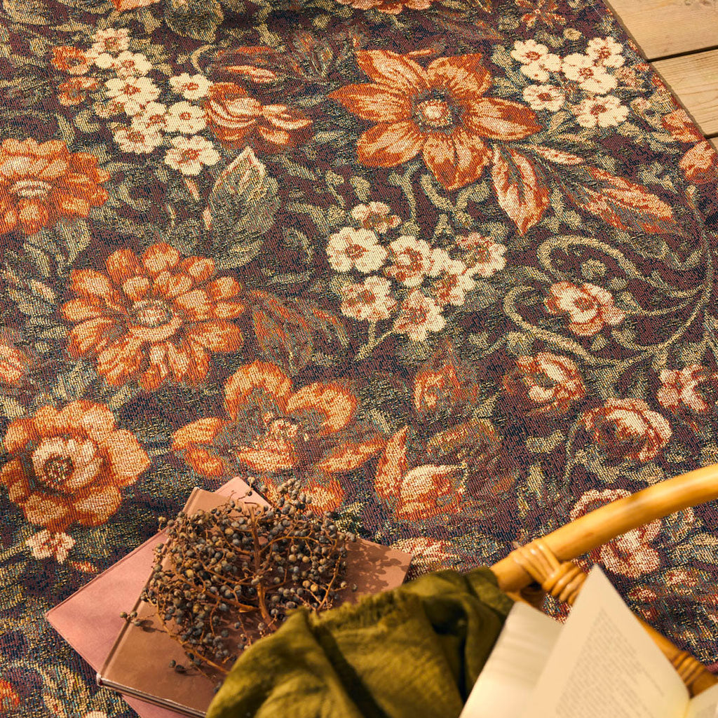 LIDO - Tapis d'extérieur élégant à motif fleuri multicolore - LID708MUL LIDO