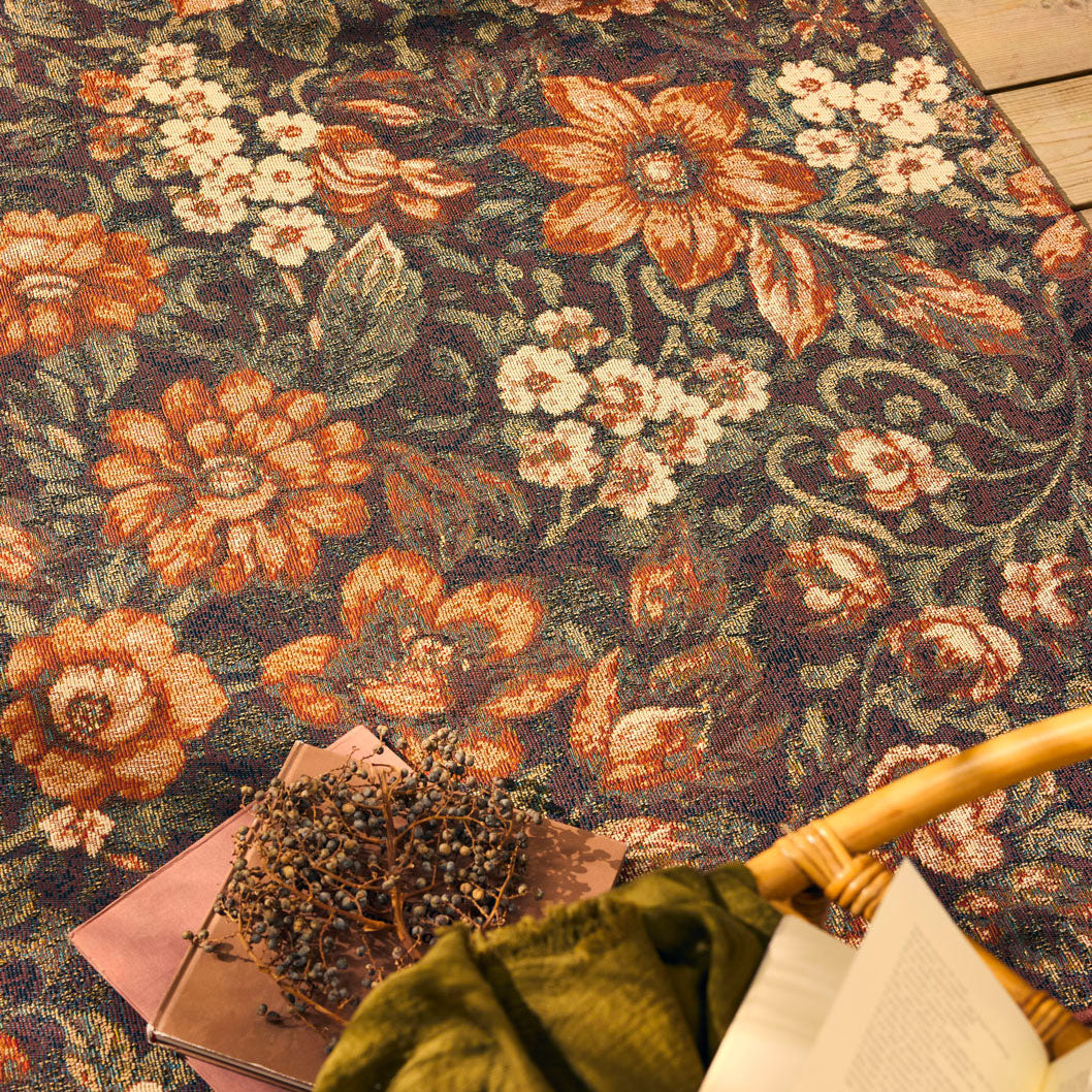 LIDO - Tapis d'extérieur élégant à motif fleuri multicolore - LID708MUL LIDO