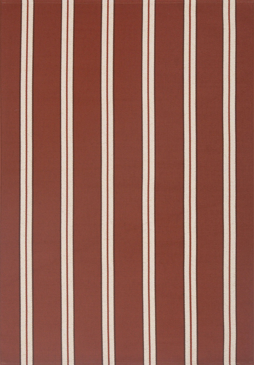 LIDO - Tapis d'extérieur élégant marron à motif rayé - LID709MAR LIDO