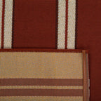LIDO - Tapis d'extérieur élégant marron à motif rayé - LID709MAR LIDO