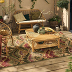LIDO - Tapis d'extérieur élégant à motif éventail multicolore - LID710MUL LIDO