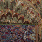 LIDO - Tapis d'extérieur élégant à motif éventail multicolore - LID710MUL LIDO