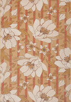 LIDO - Tapis d'extérieur élégant à motif floral - LID711MUL