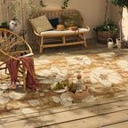 LIDO - Tapis d'extérieur élégant à motif floral - LID711MUL LIDO