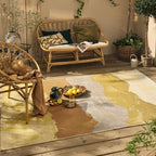 LIDO - Tapis d'extérieur élégant à motif inspiré de l'aquarelle - LID712MUL LIDO