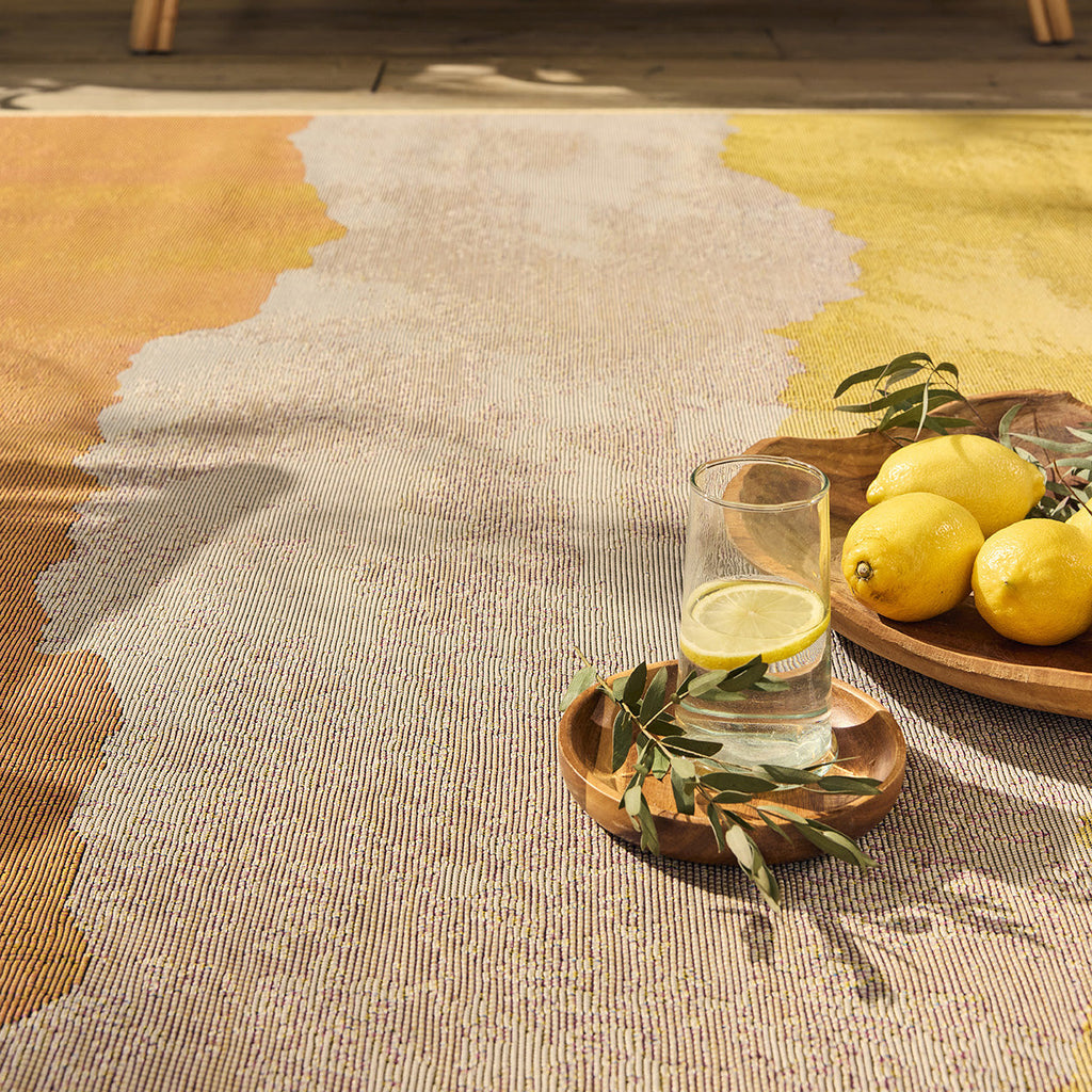LIDO - Tapis d'extérieur élégant à motif inspiré de l'aquarelle - LID712MUL LIDO