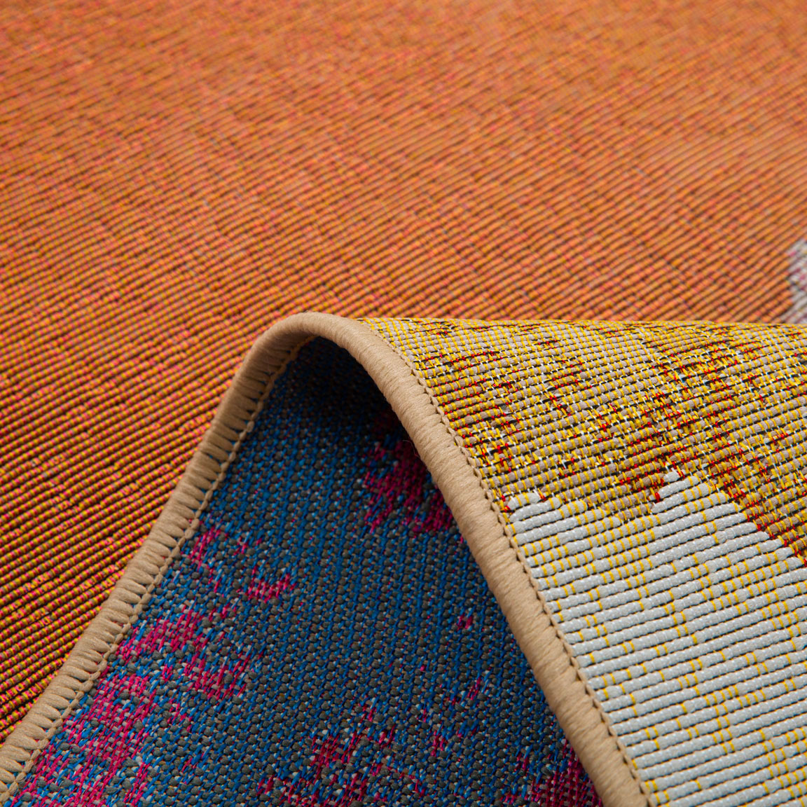 LIDO - Tapis d'extérieur élégant à motif inspiré de l'aquarelle - LID712MUL LIDO