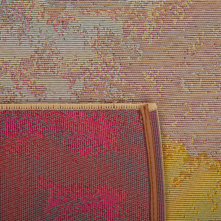 LIDO - Tapis d'extérieur élégant à motif inspiré de l'aquarelle - LID712MUL LIDO