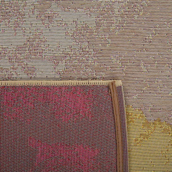 LIDO - Tapis d'extérieur élégant à motif inspiré de l'aquarelle - LID712MUL LIDO