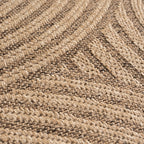 LINORA – Tapis intérieur/extérieur beige, motif géométrique aspect jute - LIN1401BEI LINORA