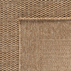 LINORA – Tapis intérieur/extérieur beige, aspect jute - LIN1402BEI LINORA