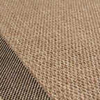 LINORA – Tapis intérieur/extérieur beige, aspect jute - LIN1402BEI LINORA