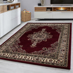 MARRAKESH - Tapis classique à motif berbère rouge - MAR0297ROU MARRAKESH