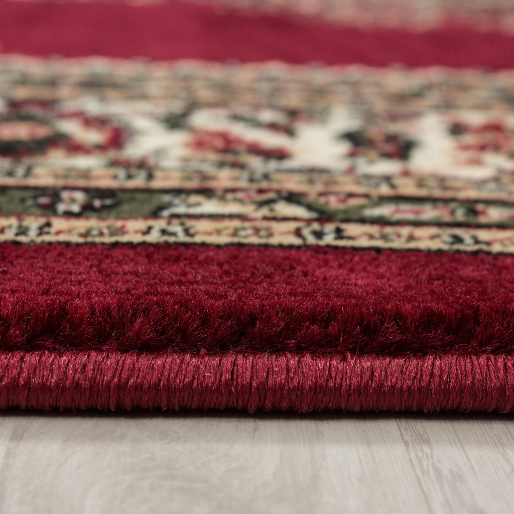 MARRAKESH - Tapis classique à motif berbère rouge - MAR0297ROU MARRAKESH