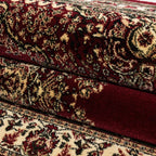 MARRAKESH - Tapis classique à motif berbère rouge - MAR0297ROU MARRAKESH