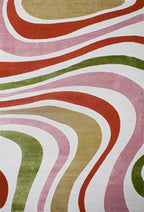 MEMPHIS - Tapis vague multicolore - MEM565MUL MEMPHIS