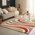 MEMPHIS - Tapis vague multicolore - MEM565MUL MEMPHIS