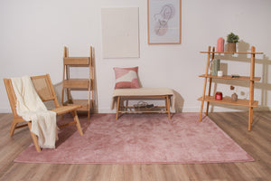 Tapis Uni rose : MEM567ROS - Nazar rugs