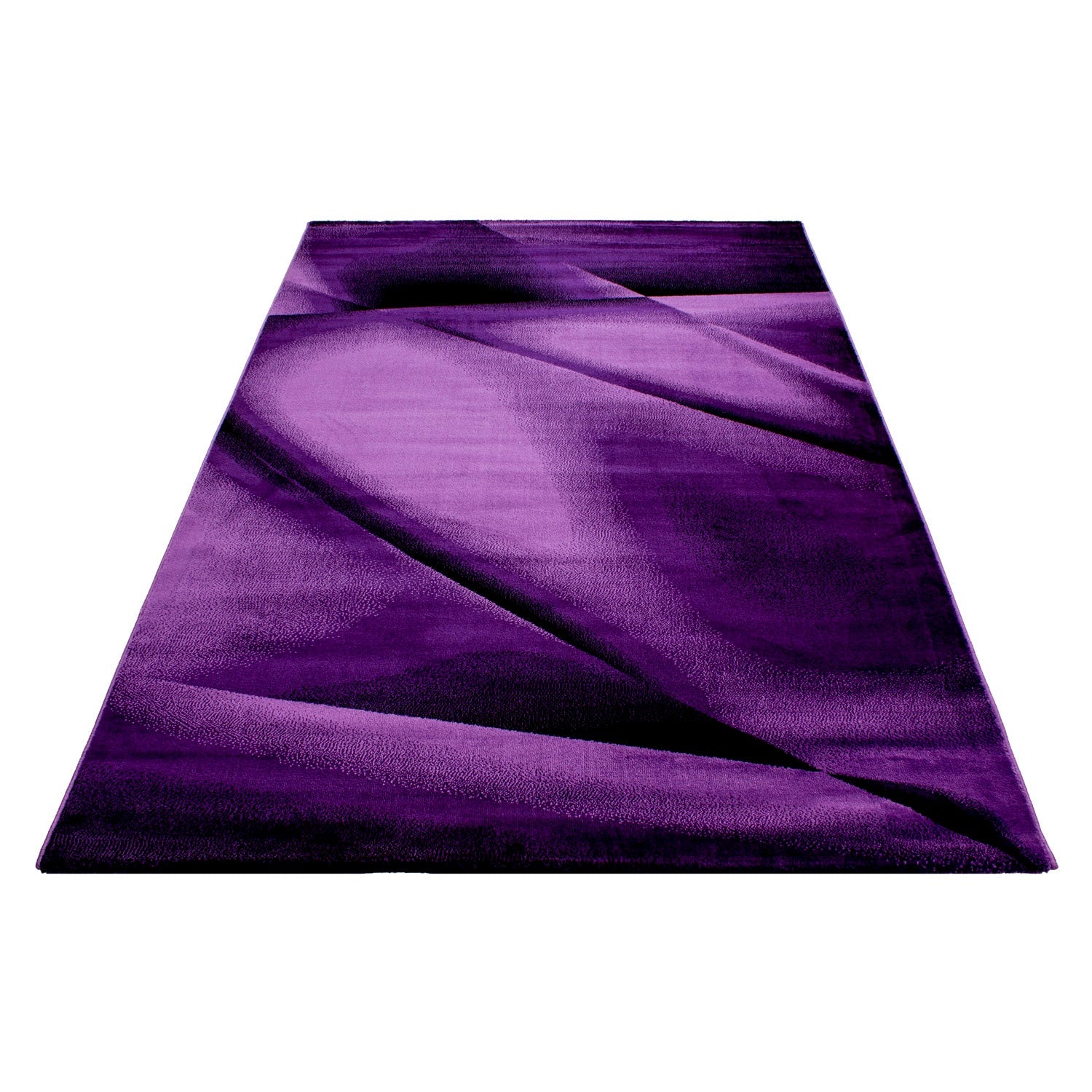 MIAMI - Tapis de salon à motif graphique violet - MIA6590LIL MIAMI