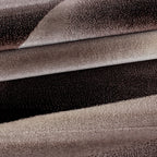 MIAMI - Tapis de salon à motif graphique marron - MIA6590MAR MIAMI