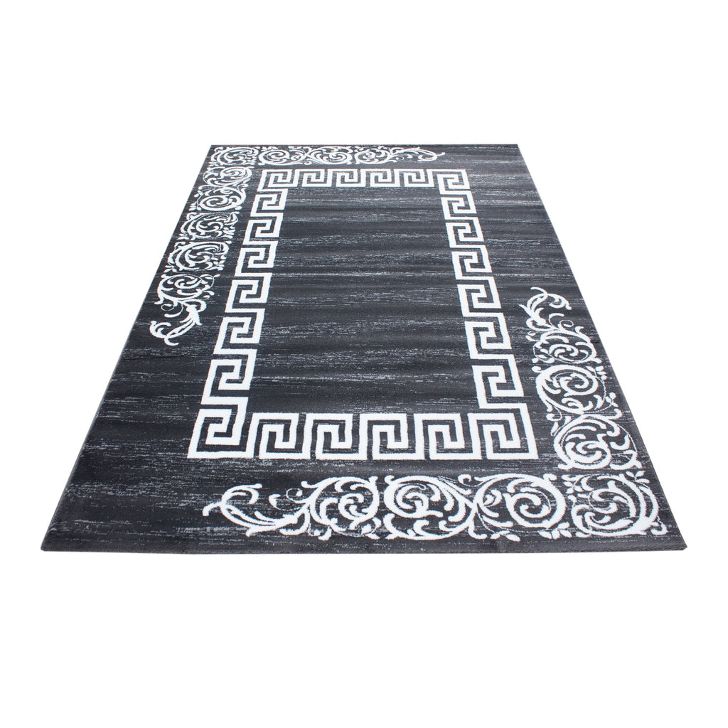 MIAMI - Tapis de salon à motif rétro gris - MIA6620GRI MIAMI