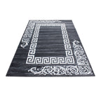 MIAMI - Tapis de salon à motif rétro gris - MIA6620GRI MIAMI