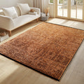MIRA : Tapis de Salon Brun Chic – Confort et Style Contemporain - MIR1900BRU MIRA