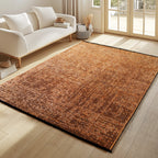 MIRA : Tapis de Salon Brun Chic – Confort et Style Contemporain - MIR1900BRU MIRA
