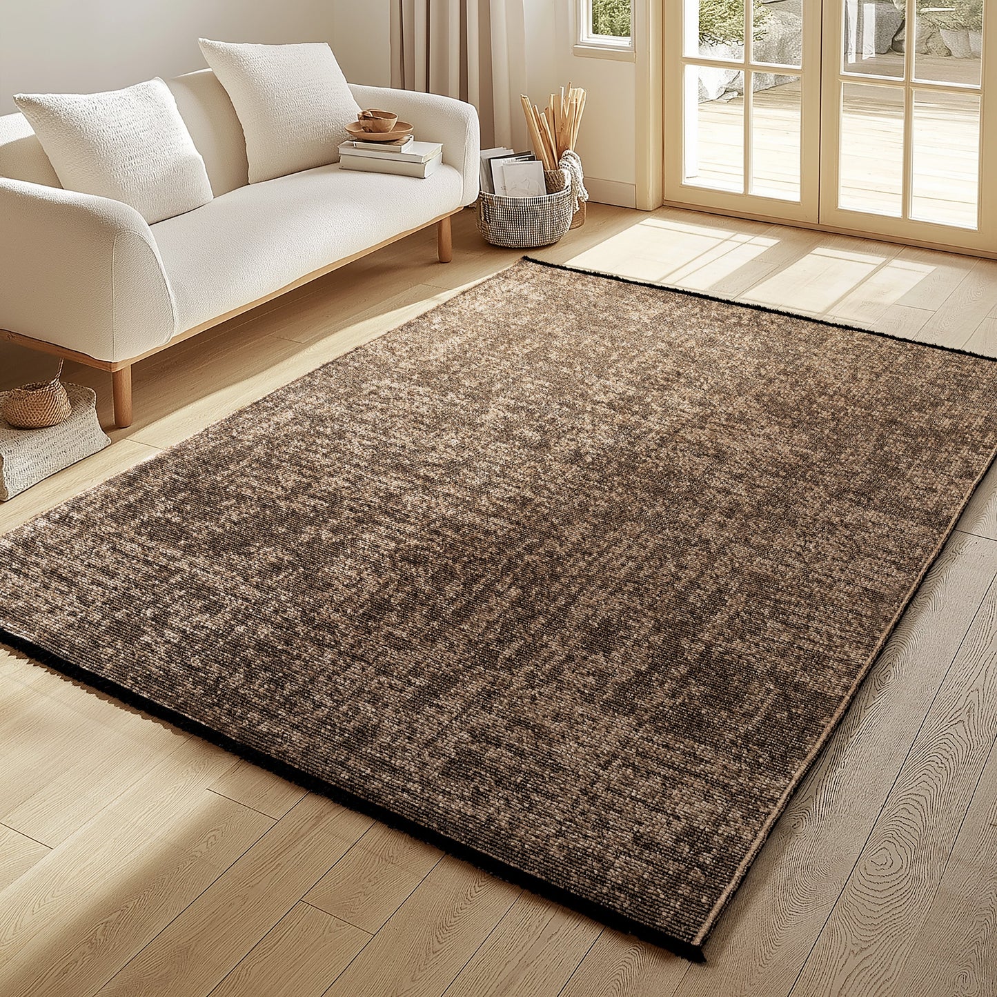 MIRA : Tapis de Salon Bleu Chic – Confort et Style Contemporain - MIR1900BLE (Copie) MIRA