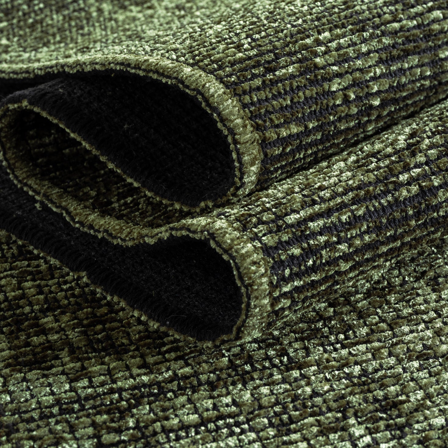 MIRA : Tapis de Salon Vert Chic – Confort et Style Contemporain - MIR1900VER MIRA