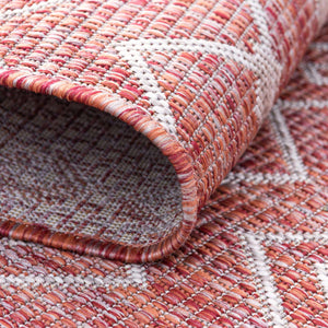 Tapis - extérieur CARRE - rouge : MOA631ROU - Nazar rugs