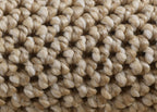 MORELIA - Tapis moderne rond aspect laine bouclée - MOR4300BEI