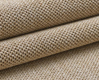 MORELIA - Tapis moderne rond aspect laine bouclée - MOR4300BEI