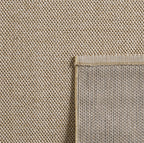 MORELIA - Tapis moderne rond aspect laine bouclée - MOR4300BEI